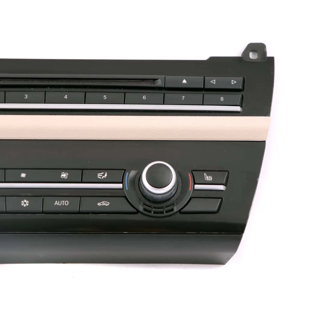 Air Conditioning Panel BMW F10 Radio A/C Switch Control Unit Oyster - SKU 9263757 - Part number 9263757