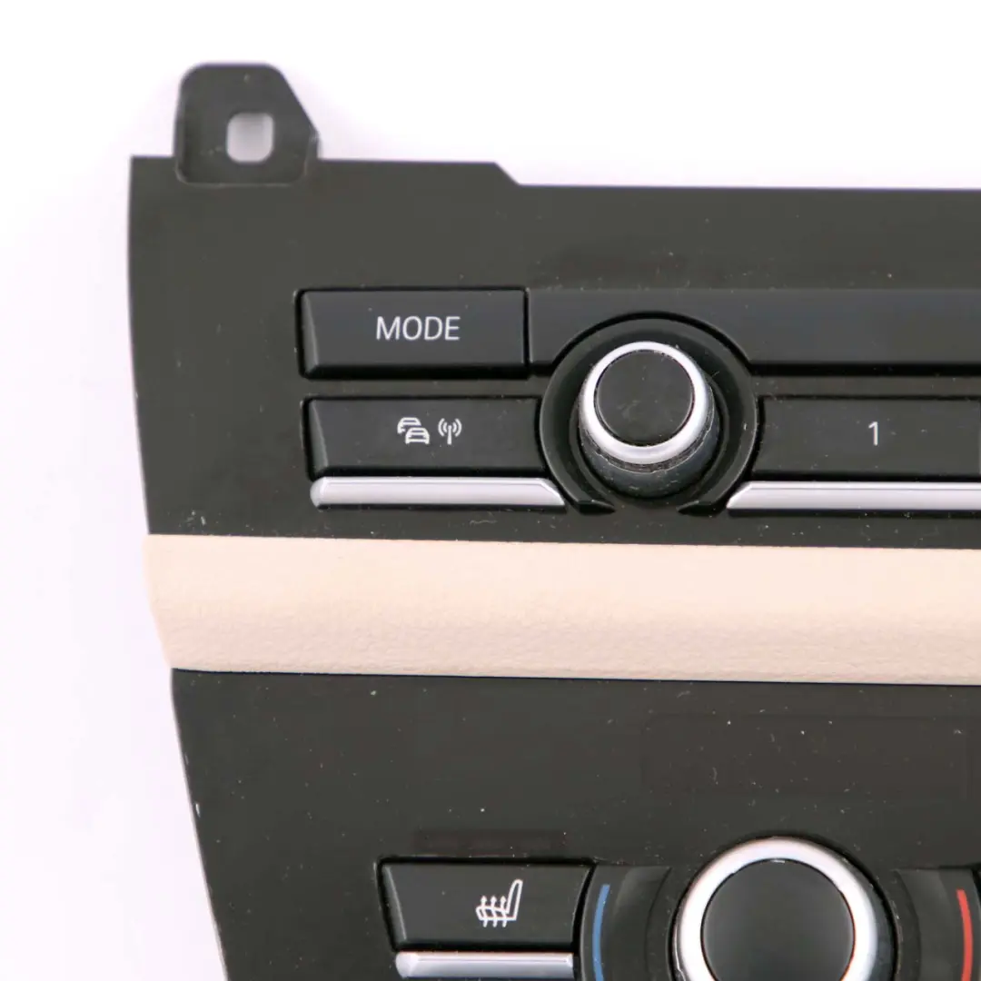 Conditioning Panel BMW F10 Radio A/C Switch Control Unit Oyster to Air with Part number 9263757 Air Conditioning Panel BMW F10 Radio A/C Switch Control Unit Oyster - SKU 9263757 - Part number 9263757