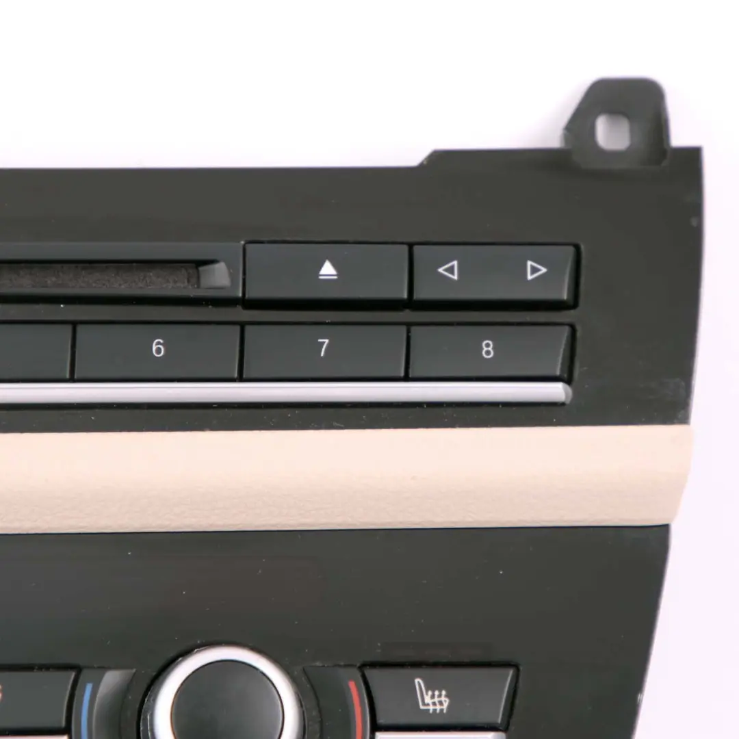 Air Conditioning Panel BMW F10 Radio A/C Switch Control Unit Oyster - SKU 9263757 - Part number 9263757