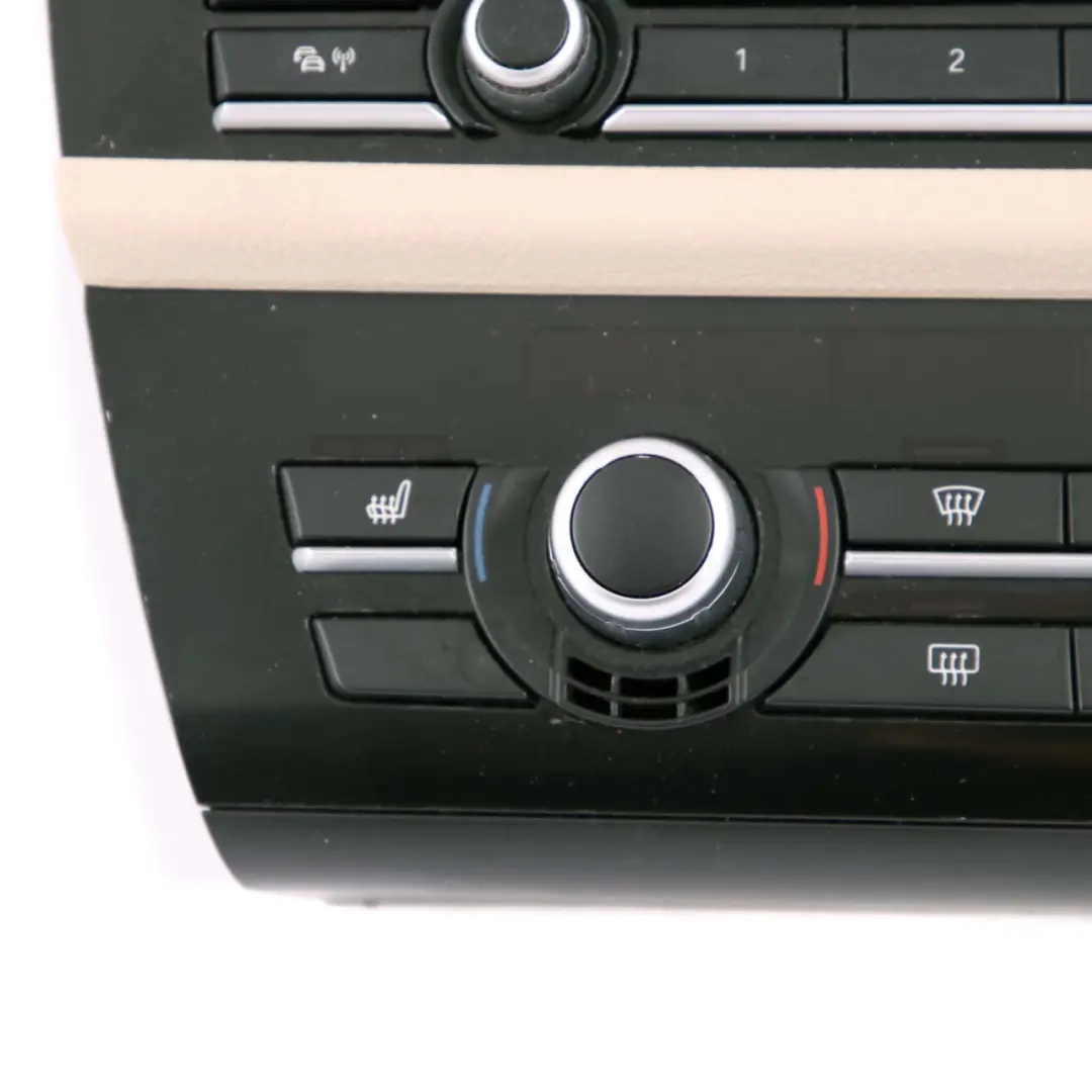 Air Conditioning Panel BMW F10 Radio A/C Switch Control Unit Oyster - SKU 9263757 - Part number 9263757