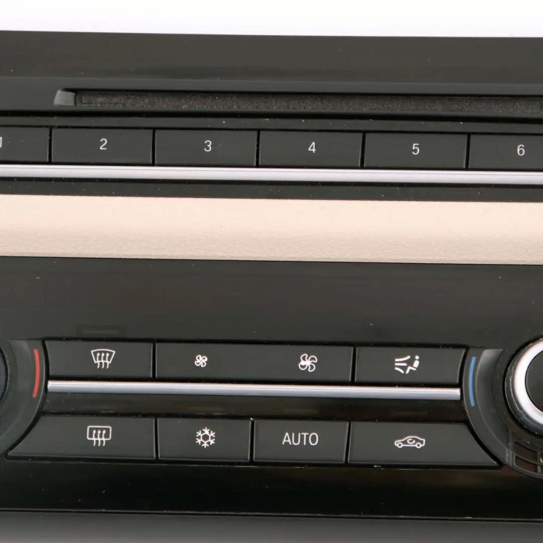 Panneau de climatisation BMW F10 Radio A/C Switch Control Unit Oyster pour à propos du numéro de pièce 9263757 Panneau de climatisation BMW F10 Radio A/C Switch Control Unit Oyster - SKU 9263757 - Numéro de pièce 9263757