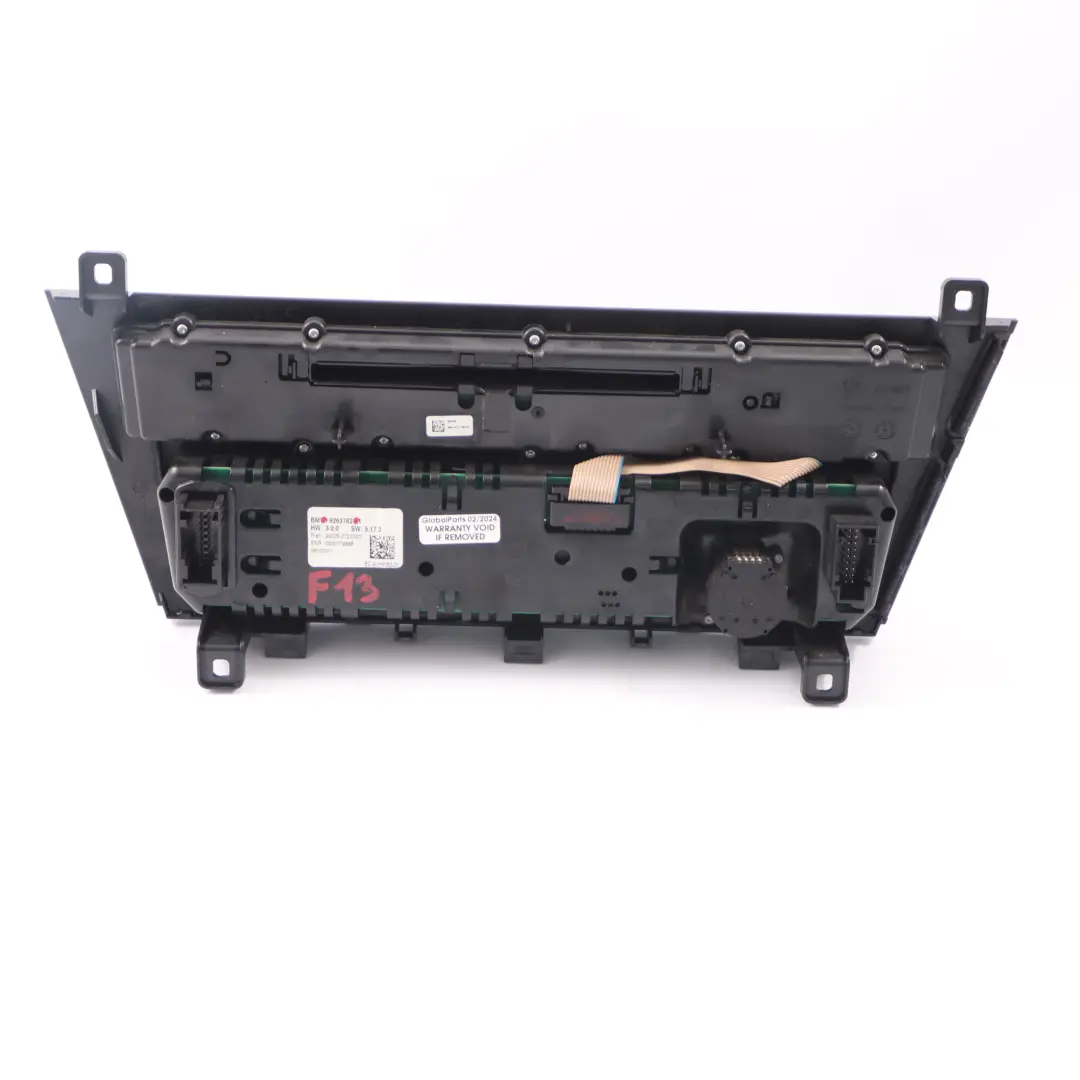  Panneau climatisation BMW F06 F12 F13 Commutateur Radio A/C - SKU 9263762 - Numéro de pièce 9263762
