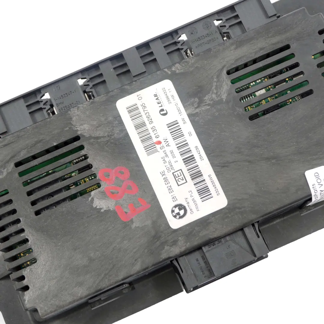  Modulo piesBMW E88 Luz ECU PL2 FRM3R Lear - SKU 9263795 - Número de pieza 9263795