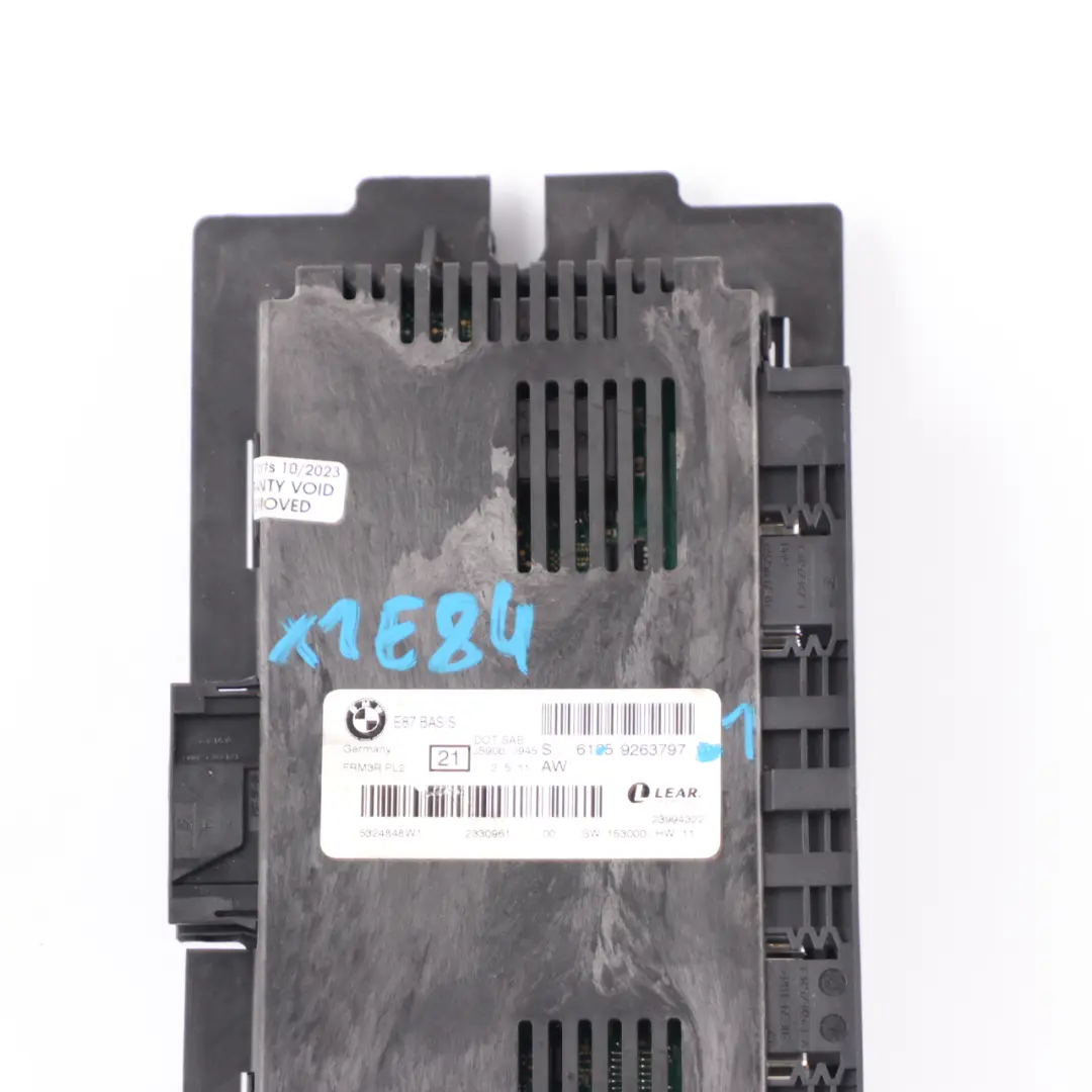 BMW X1 E84 Footwell Light Module Control Unit ECU PL2 FRM3R - SKU 9263797-1 - Part number 9263797