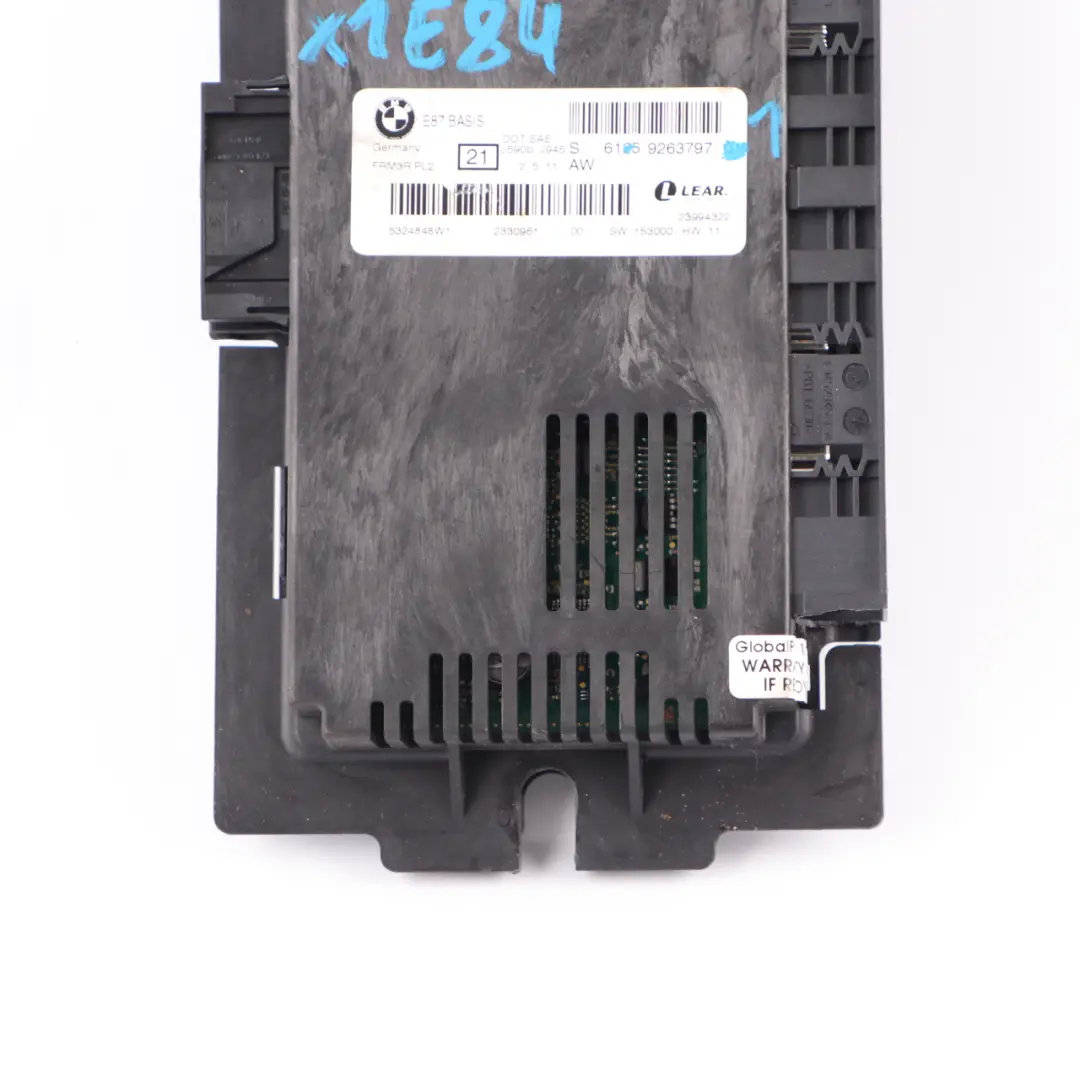 BMW X1 E84 Fußraumleuchte Modul Steuergerät ECU PL2 FRM3R - SKU 9263797-1 - Teilenummer 9263797