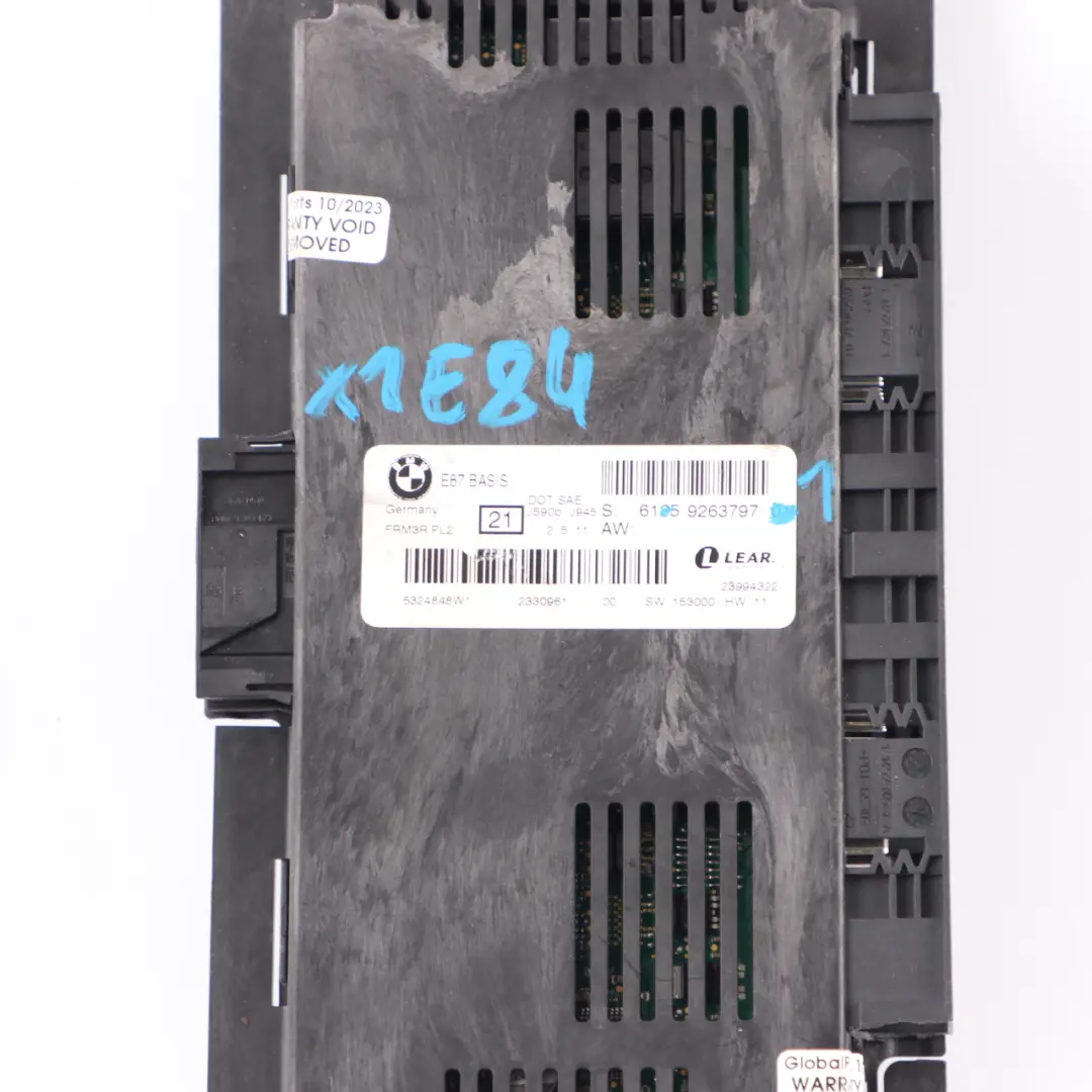 BMW X1 E84 Modulo luce vano piedi Unità di controllo ECU PL2 FRM3R - SKU 9263797-1 - Numero di parte 9263797