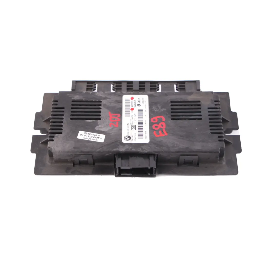 Fußraum Licht Steuergerät Modul ECU Lear FRM3R PL2 für BMW Z4 E89 mit Teilenummer 9263801 BMW Z4 E89 Fußraum Licht Steuergerät Modul ECU Lear FRM3R PL2 - SKU 9263801 - Teilenummer 9263801