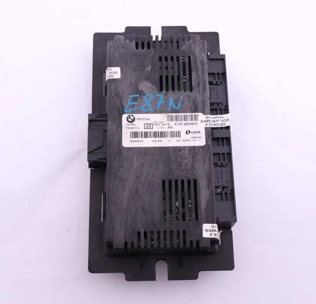 Brose Footwell Light Module Control Unit FRM3R to BMW 1 Series E87 LCI Max with Part number 9263803 BMW 1 Series E87 LCI Max Brose Footwell Light Module Control Unit FRM3R - SKU 9263803-1 - Part number 9263803