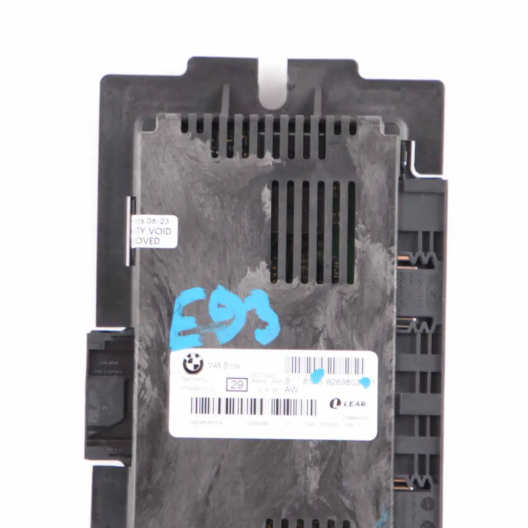 Brose Footwell Light Module Control Unit FRM3R PL2 Lear to BMW E93 Max with Part number 9263803 BMW E93 Max Brose Footwell Light Module Control Unit FRM3R PL2 Lear - SKU 9263803 - Part number 9263803