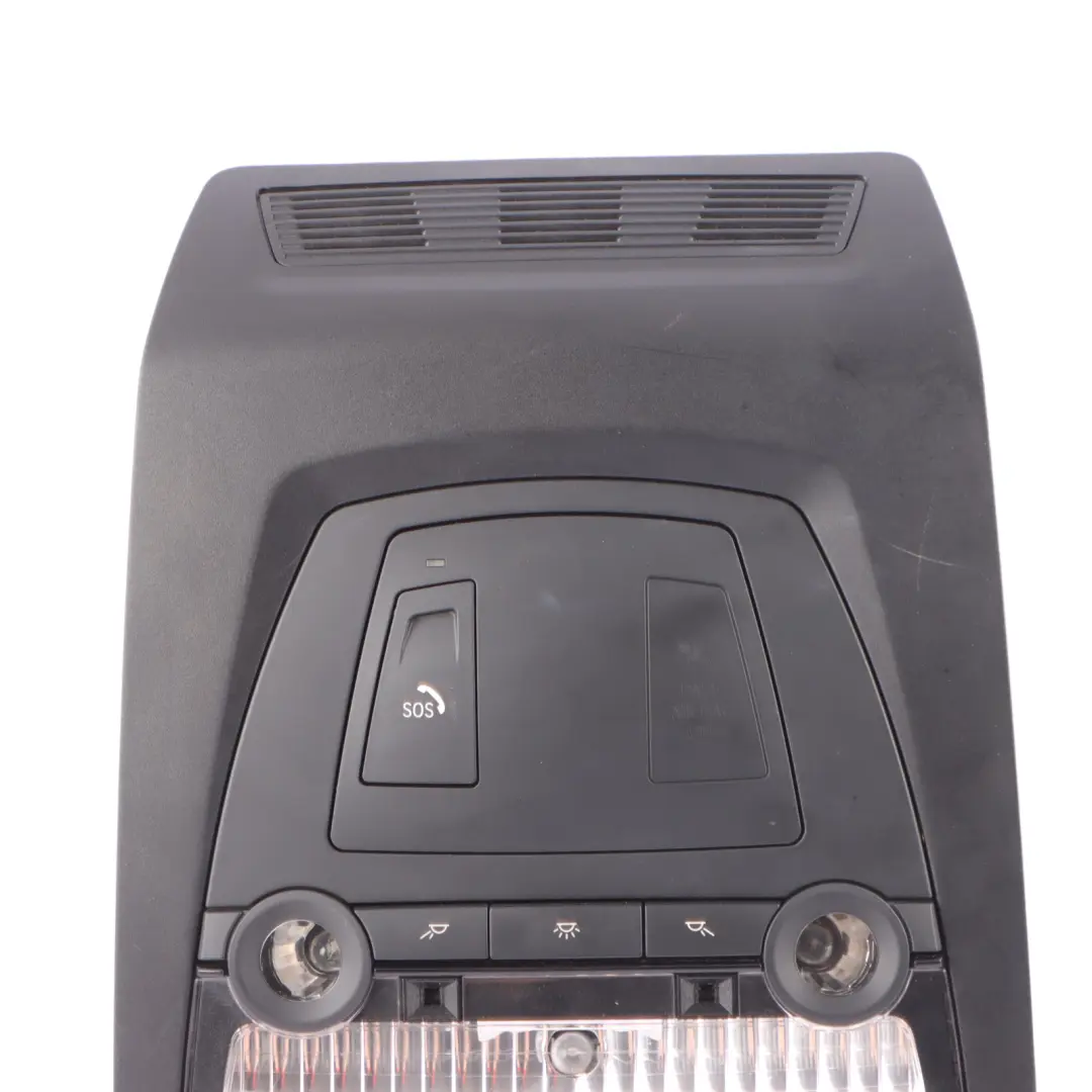 Interior Lamp BMW F20 F22 F30 F32 LCI Roof Light Switch Unit Front Black to with Part number 9263878 Interior Lamp BMW F20 F22 F30 F32 LCI Roof Light Switch Unit Front Black - SKU 9263878 - Part number 9263878