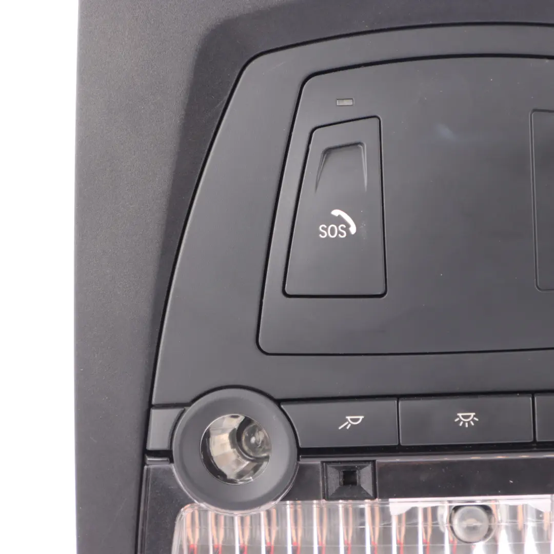 Interior Lamp BMW F20 F22 F30 F32 LCI Roof Light Switch Unit Front Black to with Part number 9263878 Interior Lamp BMW F20 F22 F30 F32 LCI Roof Light Switch Unit Front Black - SKU 9263878 - Part number 9263878