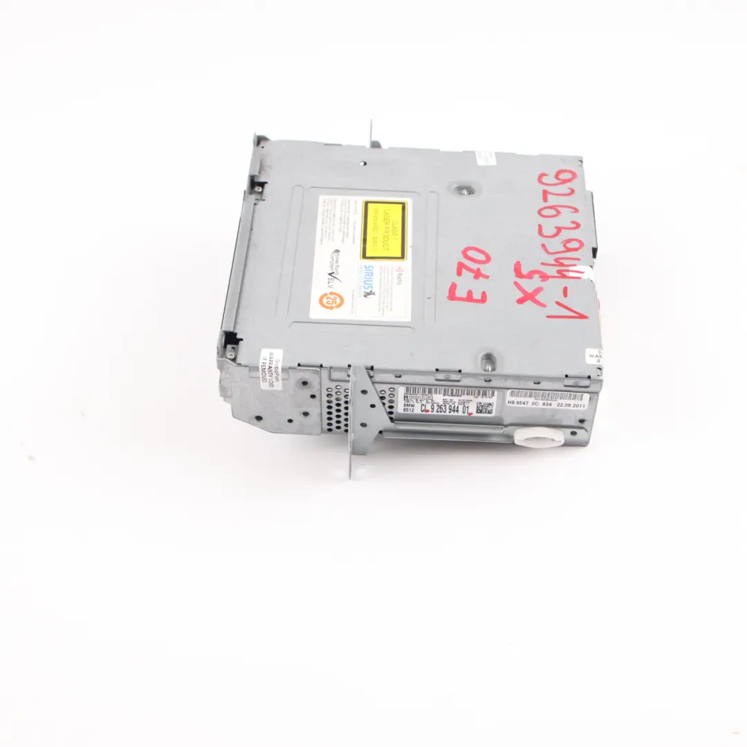 CIC MID CD Player Audio System to BMW X5 E70 X6 E71 with Part number 9263944 BMW X5 E70 X6 E71 CIC MID CD Player Audio System - SKU 9263944 - Part number 9263944