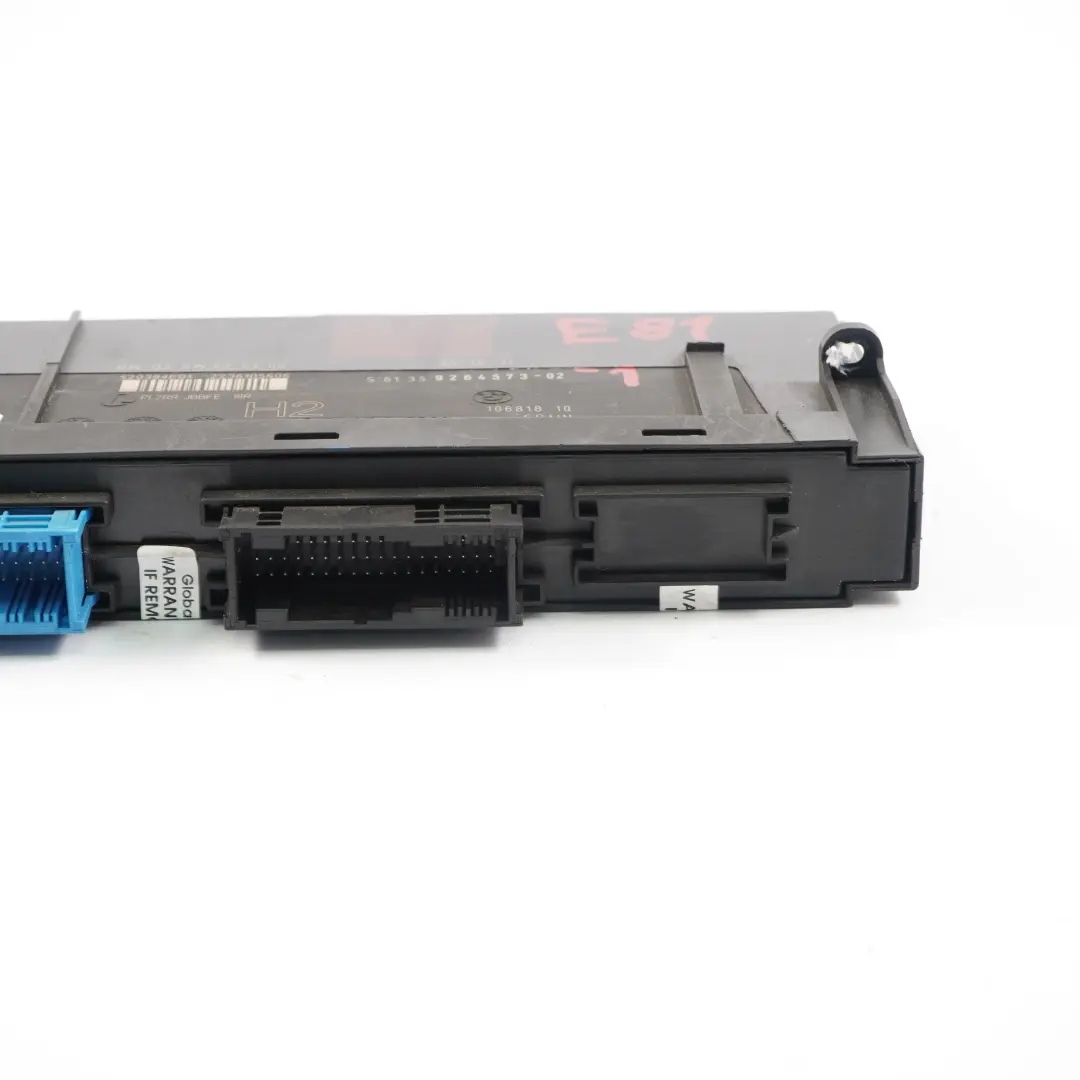 ECU Body Control Module Anschlussdose H2 PL2 RR JBBFE für BMW E81 mit Teilenummer 9264573 BMW E81 ECU Body Control Module Anschlussdose H2 PL2 RR JBBFE - SKU 9264573-1 - Teilenummer 9264573