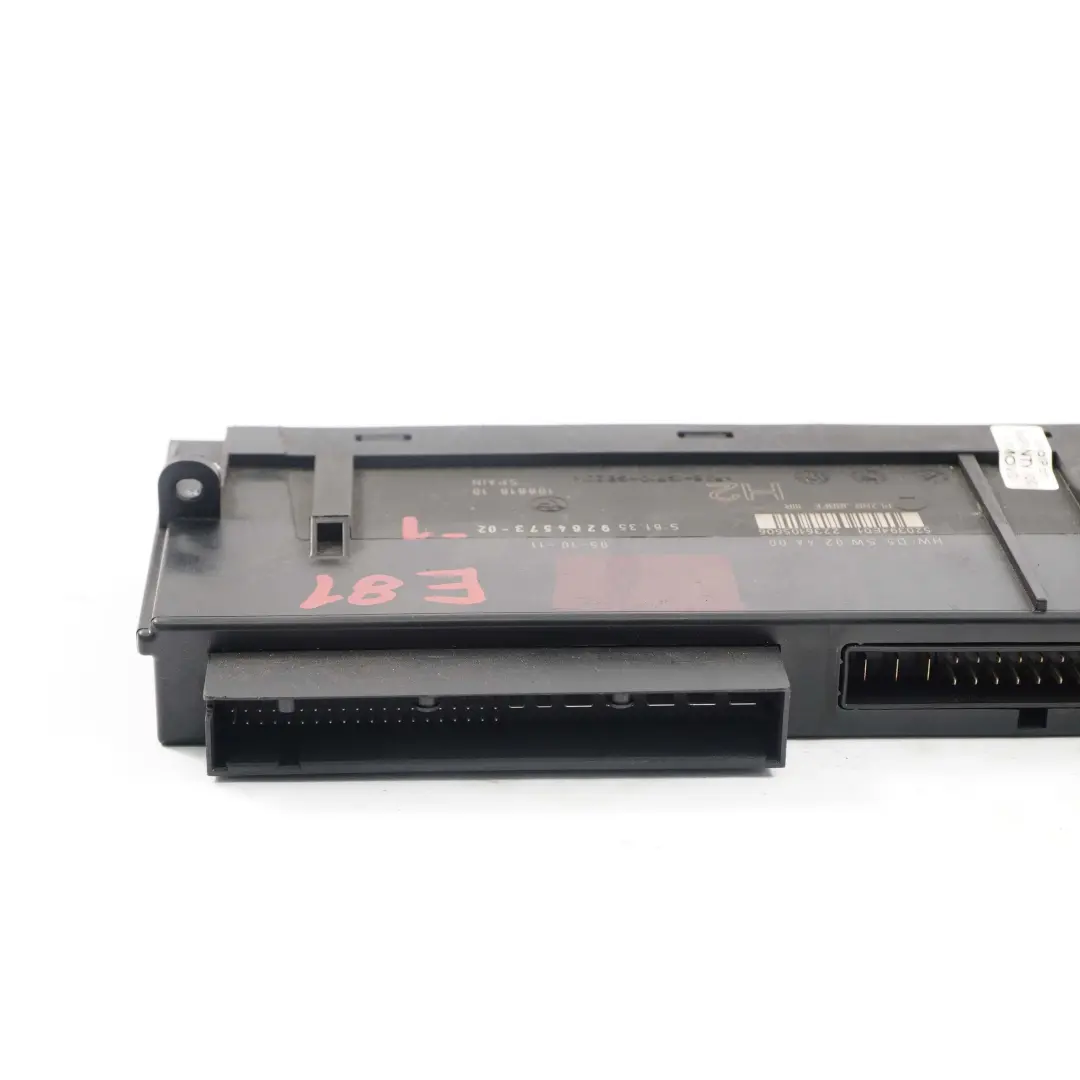 ECU Corpo Modulo Controllo Scatola Giunzione H2 PL2 RR JBBFE per BMW E81 con numero di parte 9264573 BMW E81 ECU Corpo Modulo Controllo Scatola Giunzione H2 PL2 RR JBBFE - SKU 9264573-1 - Numero di parte 9264573