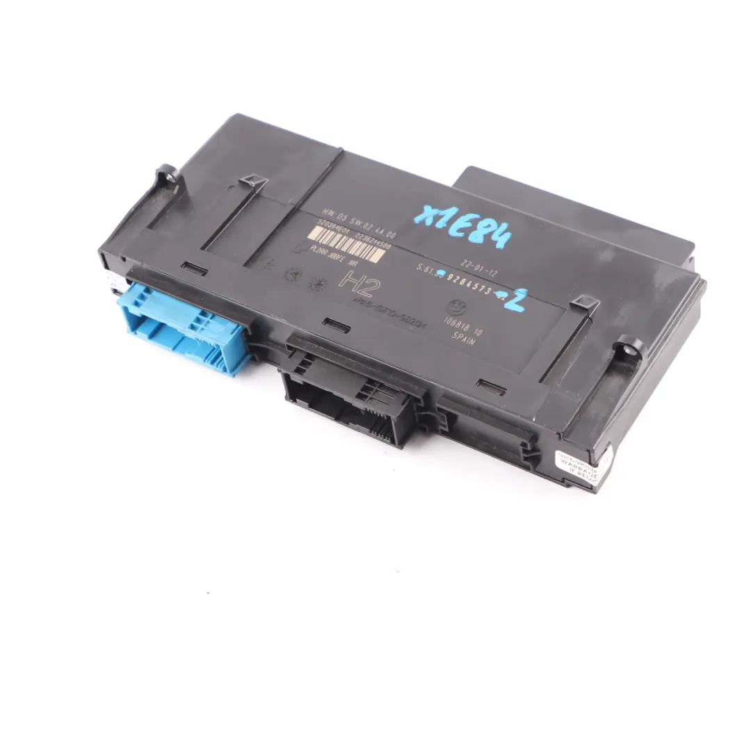 ECU Corpo Modulo di controllo Scatola H2 PL2RR JBBFE IIIR per BMW X1 E84 con numero di parte 9264573 BMW X1 E84 ECU Corpo Modulo di controllo Scatola H2 PL2RR JBBFE IIIR - SKU 9264573-2 - Numero di parte 9264573
