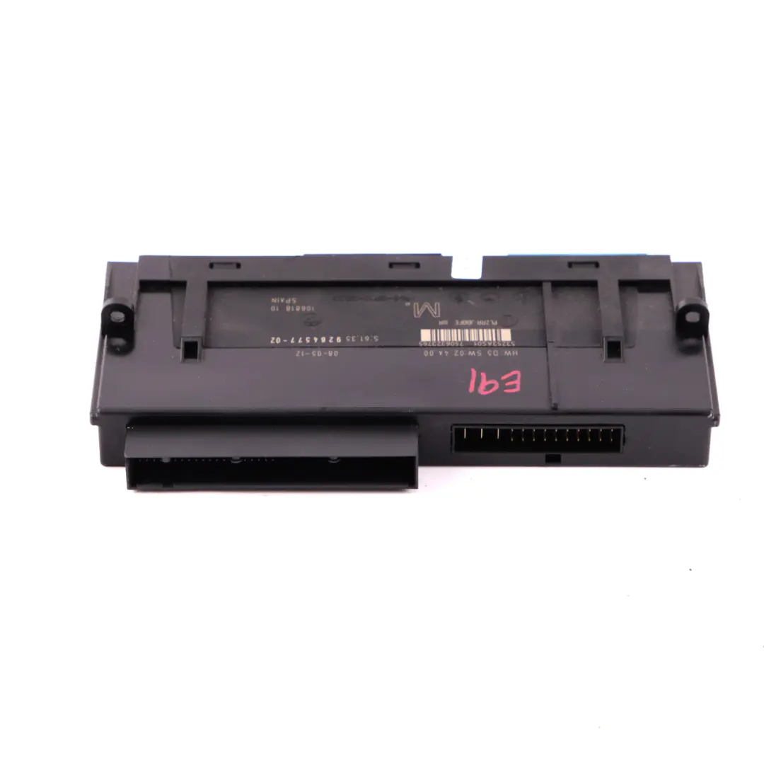 Boîtier Jonction Module Commande Carrosserie ECU M JBBFE IIIR pour BMW 3 E91 à propos du numéro de pièce 9264577 BMW 3 E91 Boîtier Jonction Module Commande Carrosserie ECU M JBBFE IIIR - SKU 9264577 - Numéro de pièce 9264577