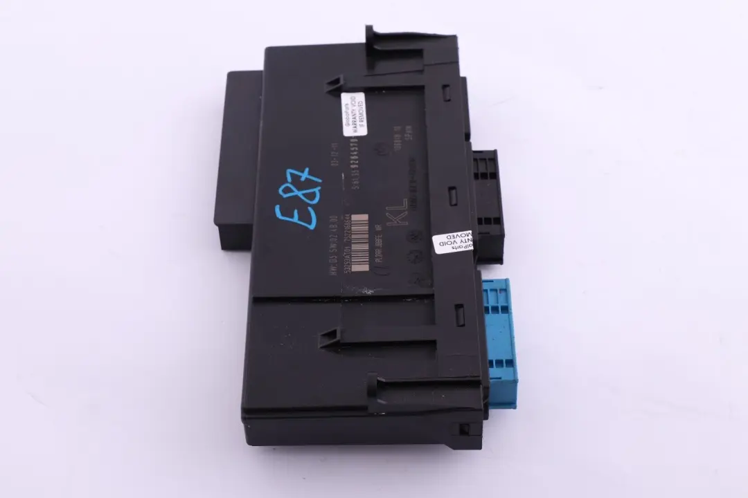 Reihe E87 Steuergerät KL PL2RR JBBFE 6135 für BMW 1 mit Teilenummer 9264579 BMW 1 Reihe E87 Steuergerät KL PL2RR JBBFE 6135 - SKU 9264579 - Teilenummer 9264579