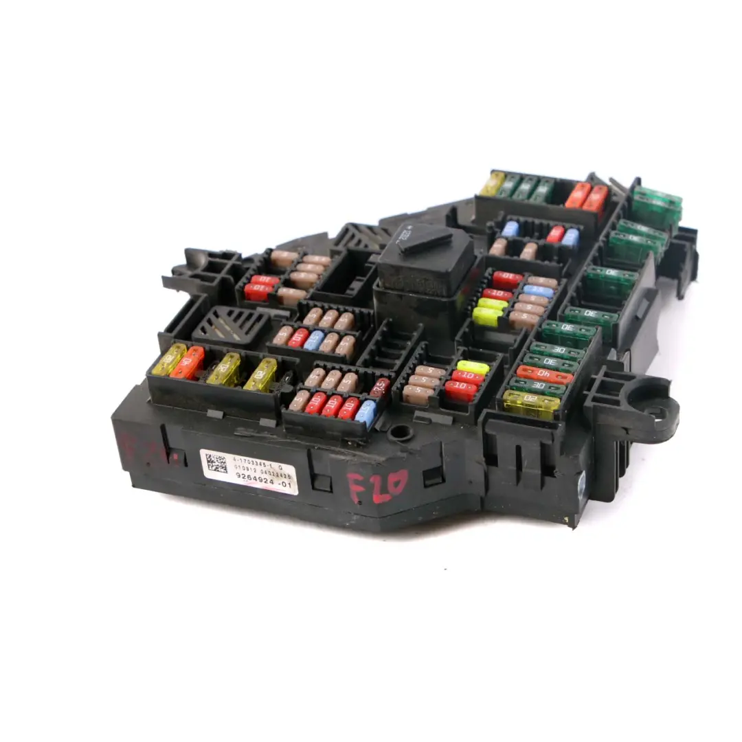 BMW 5 6 7 Series F01 F02 F10 F11 F13 Power Distribution Fuse Box Rear - SKU 9264924 - Part number 9264924