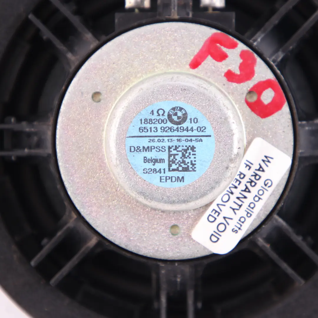  Sound Speaker BMW F30 F31 F32 F33 HiFi System Mid-range Unit - SKU 9264944 - Part number 9264944