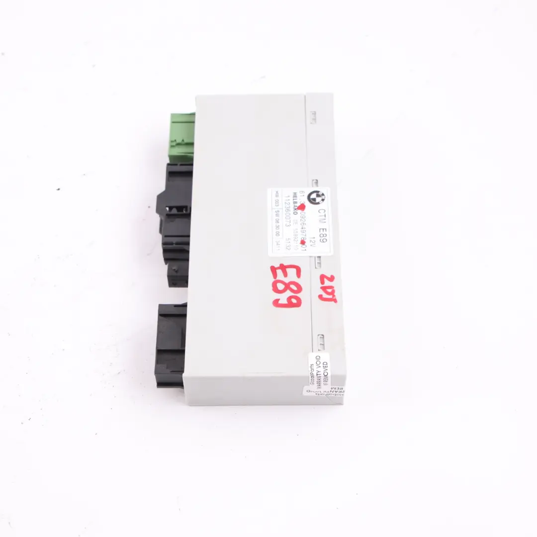 0 Roadster Cabrio Módulo de capota CTM 0 para BMW Z4 con número de pieza 9264978 BMW Z4 0 Roadster Cabrio Módulo de capota CTM 0 - SKU 9264978 - Número de pieza 9264978