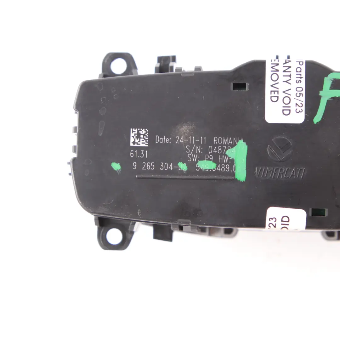  Light Switch BMW F20 F21 F30 F31 Headlight Control Panel - SKU 9265304-1 - Part number 9265304
