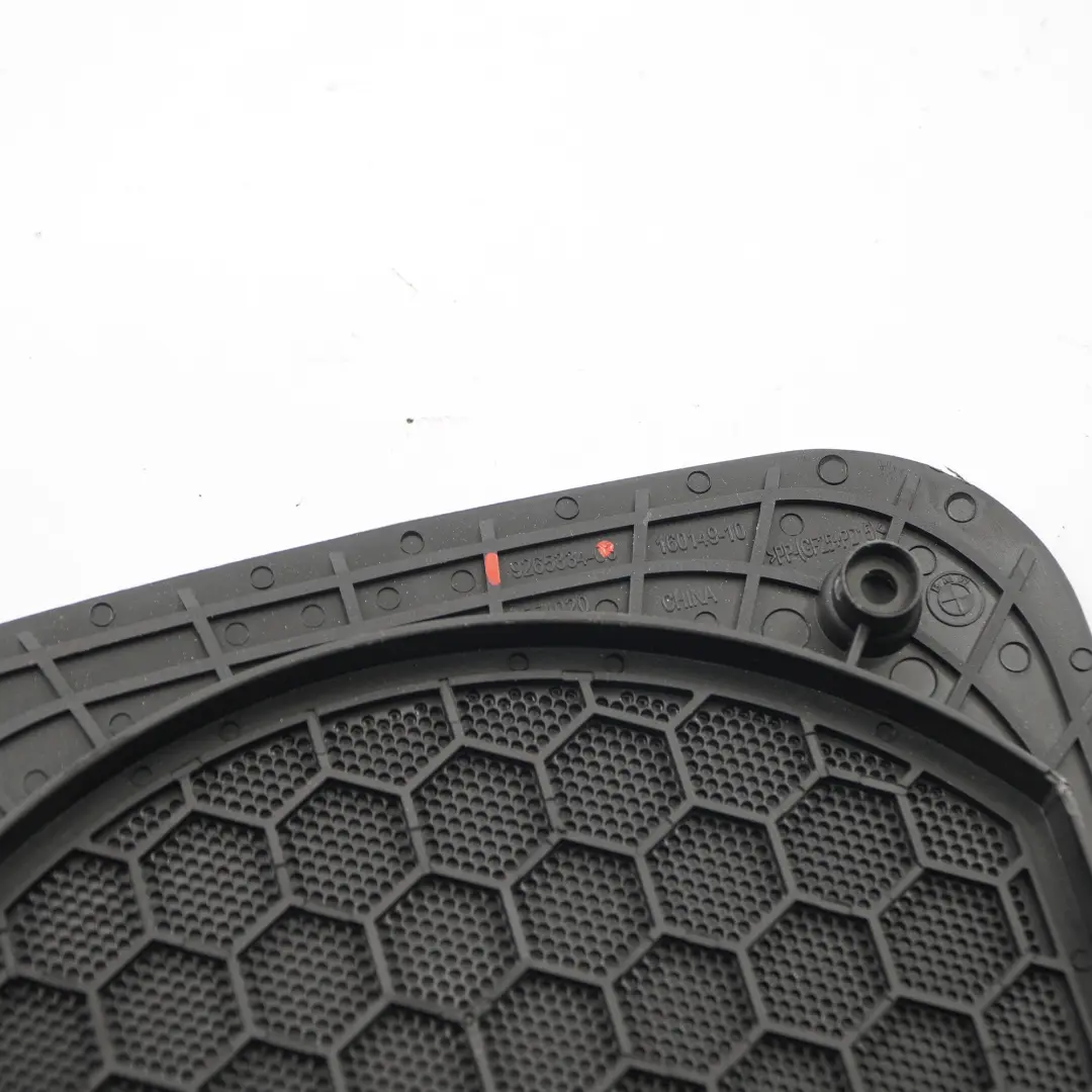 Tapa Altavoz Tapa Central Bajos Recorte Subwoofer para Mini F60 BMW F45 F39 con número de pieza 9265334 Mini F60 BMW F45 F39 Tapa Altavoz Tapa Central Bajos Recorte Subwoofer - SKU 9265334 - Número de pieza 9265334