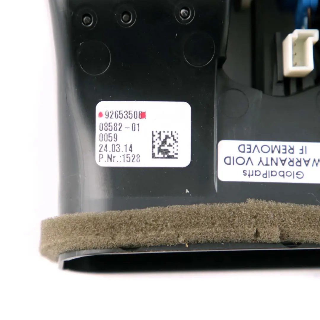 Lüftungs Gitter BMW F20 F21 F30 F31 Heckent Lüftung Schwarz für mit Teilenummer 9265350 Lüftungs Gitter BMW F20 F21 F30 F31 Heckent Lüftung Schwarz - SKU 9265350 - Teilenummer 9265350