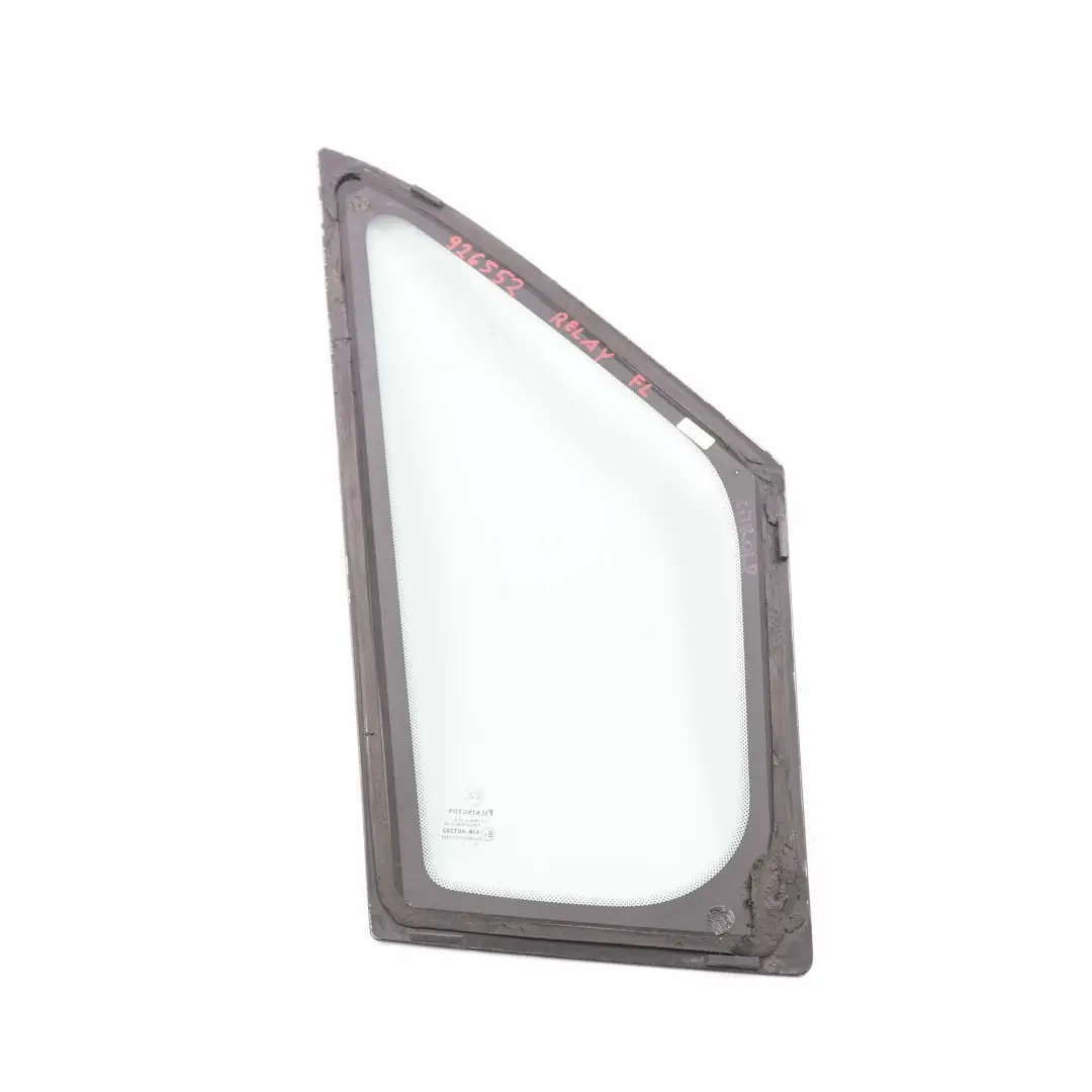 Side Quarter Window Citroen Relay Peugeot Boxer Front Left N/S Glass AS2  - SKU 926552 - Part number 926552