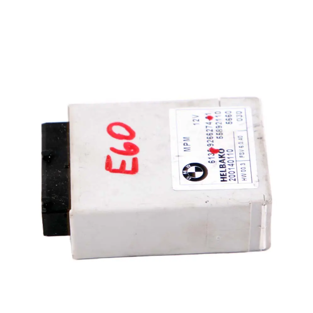 Micro Power Control Module MPM ECU to BMW 5 6 Series E60 E61 E63 E64 with Part number 9266274 BMW 5 6 Series E60 E61 E63 E64 Micro Power Control Module MPM ECU - SKU 9266274 - Part number 9266274