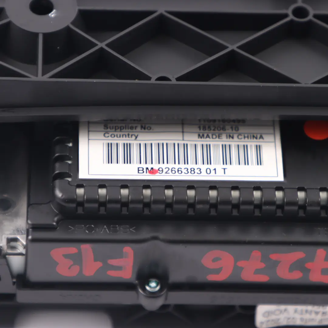  Display Screen BMW F12 F13 Central Information Monitor 10" Multimedia - SKU 9266383 - Part number 9266383