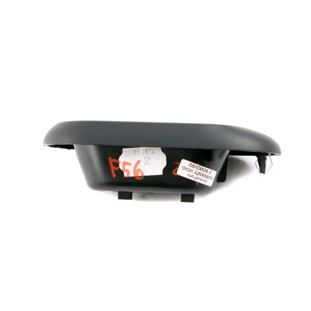 Mini F55 F56 Centre Console Storage Compartment Trim Cover Black - SKU 9266390 - Part number 9266390