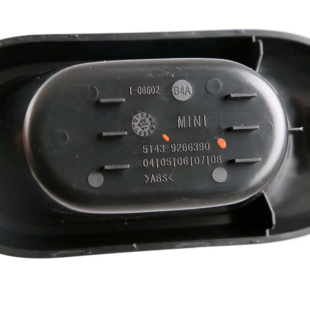 Mini F55 F56 Centre Console Storage Compartment Trim Cover Black - SKU 9266390 - Part number 9266390