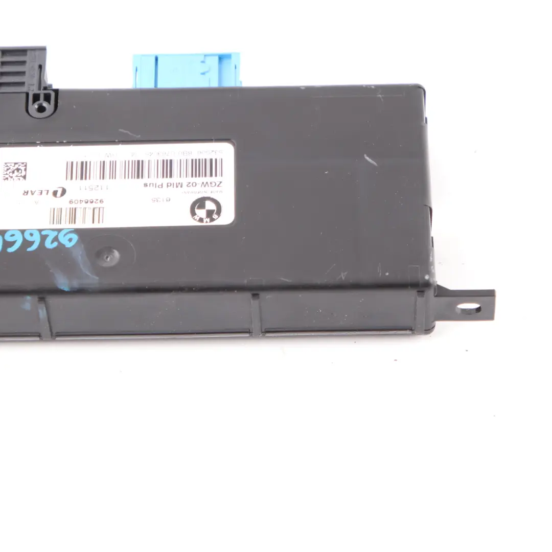  Module de passerelle BMW F10 F11 Central Module Control Unit Lear ZGW-02 - SKU 9266409 - Numéro de pièce 9266409