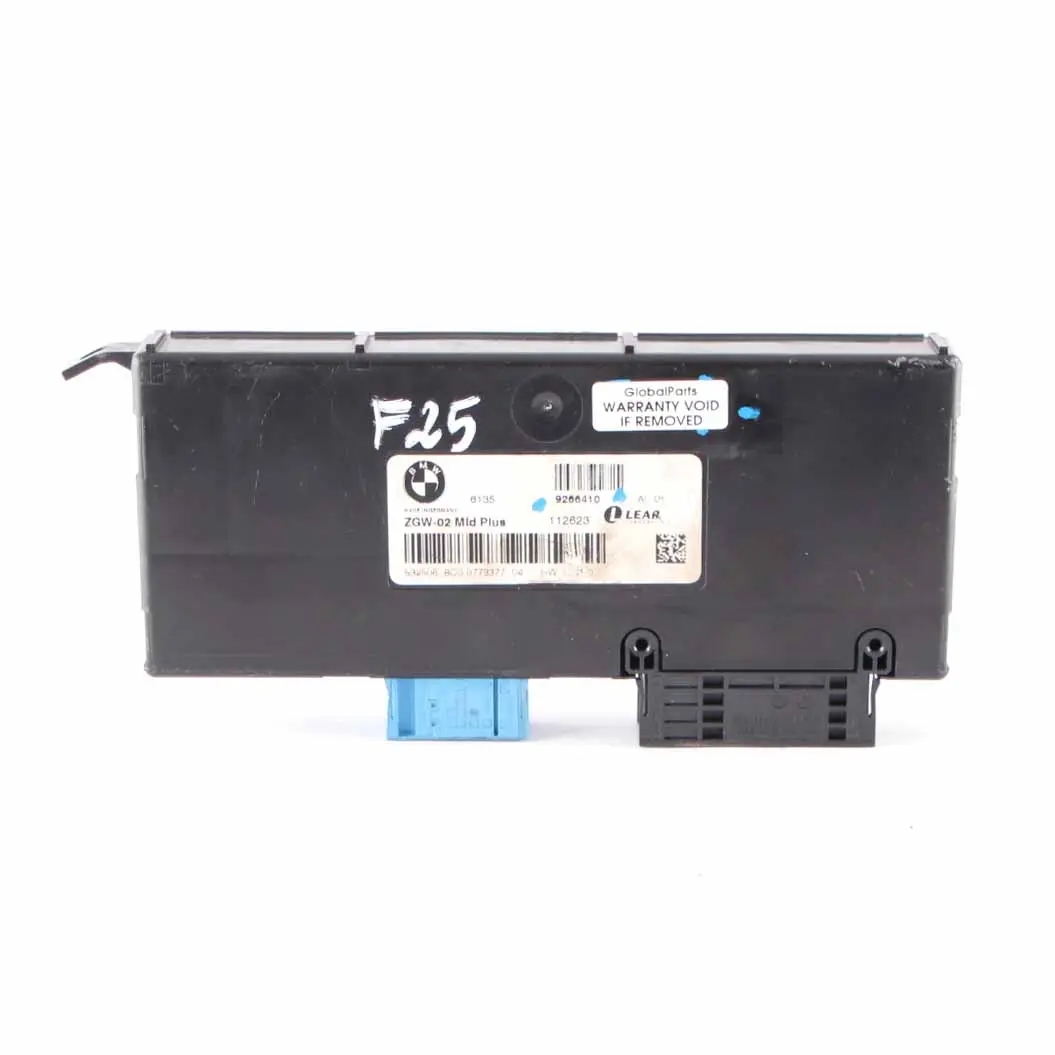 BMW X3 F25 Central Gateway Module Control Unit Lear ZGW-02 4SK 9360344 - SKU 9266410 - Numéro de pièce 9266410