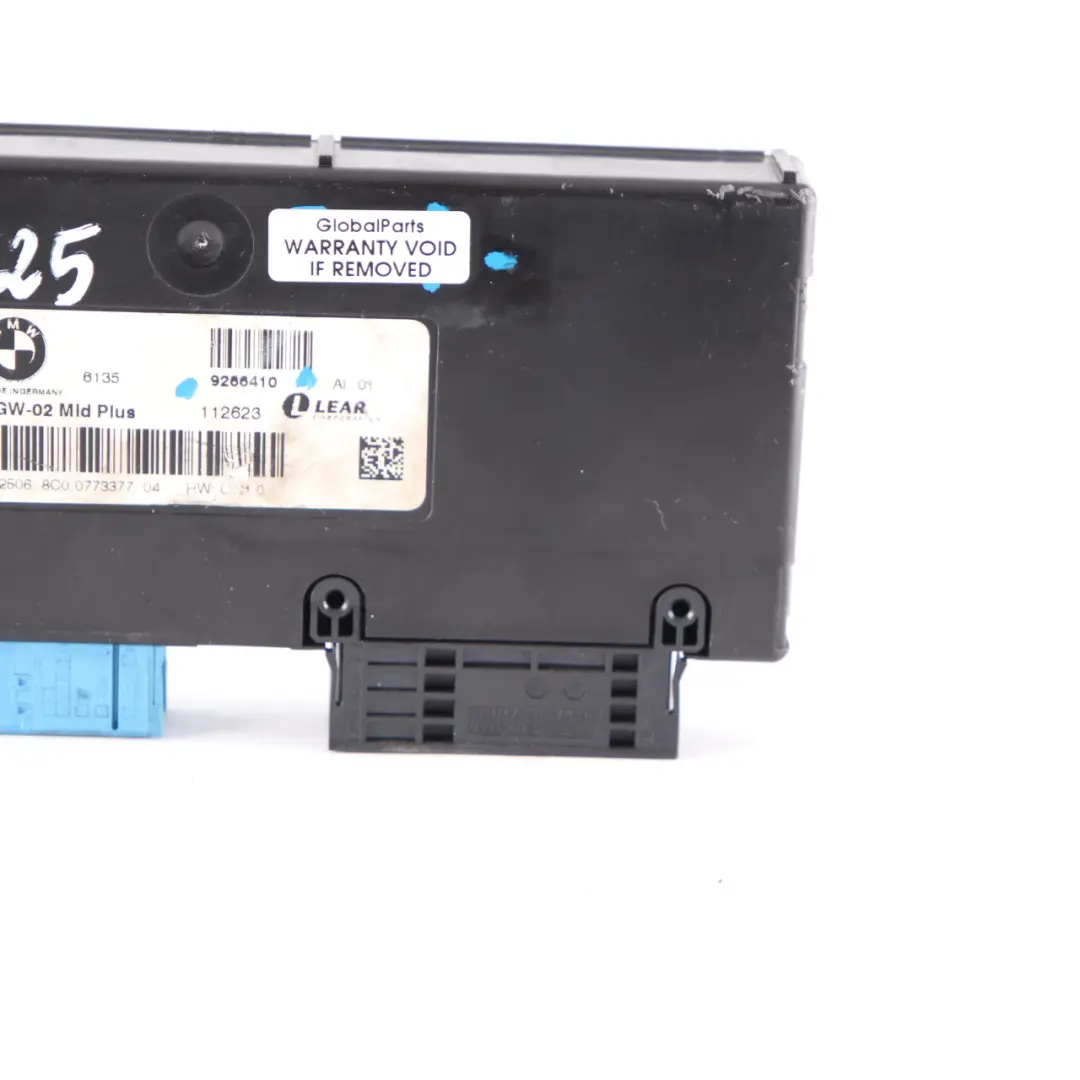  Central Gateway BMW X3 F25 X4 F26 Module Control Unit Lear ZGW-02 - SKU 9266410 - Part number 9266410