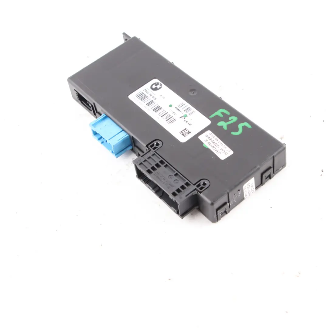 BMW X3 F25 Central Gateway Module Control Unit Lear ZGW-02 MID - SKU 9266411 - Part number 9266411