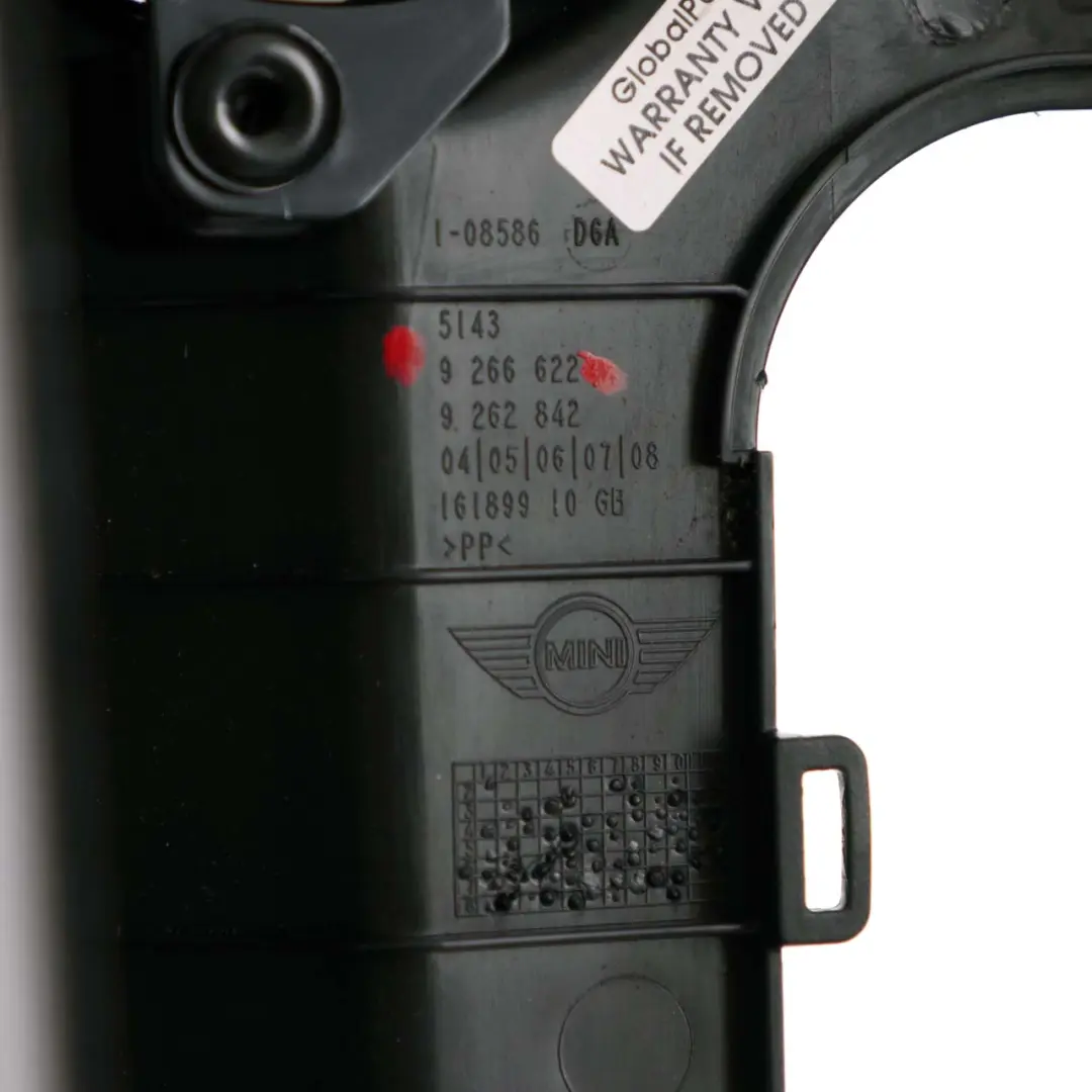 Boden Mittelkonsole Getränkehalter für Mini Cooper F55 F56 F57 mit Teilenummer 9266622 Mini Cooper F55 F56 F57 Boden Mittelkonsole Getränkehalter - SKU 9266622 - Teilenummer 9266622