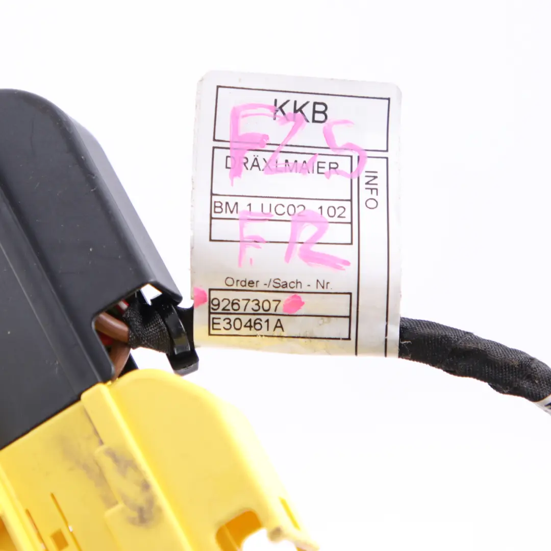 Wiring Loom BMW X3 F25 Cable Plug Socket Seat Driver's Side to with Part number 9267307 Wiring Loom BMW X3 F25 Cable Plug Socket Seat Driver's Side - SKU 9267307 - Part number 9267307