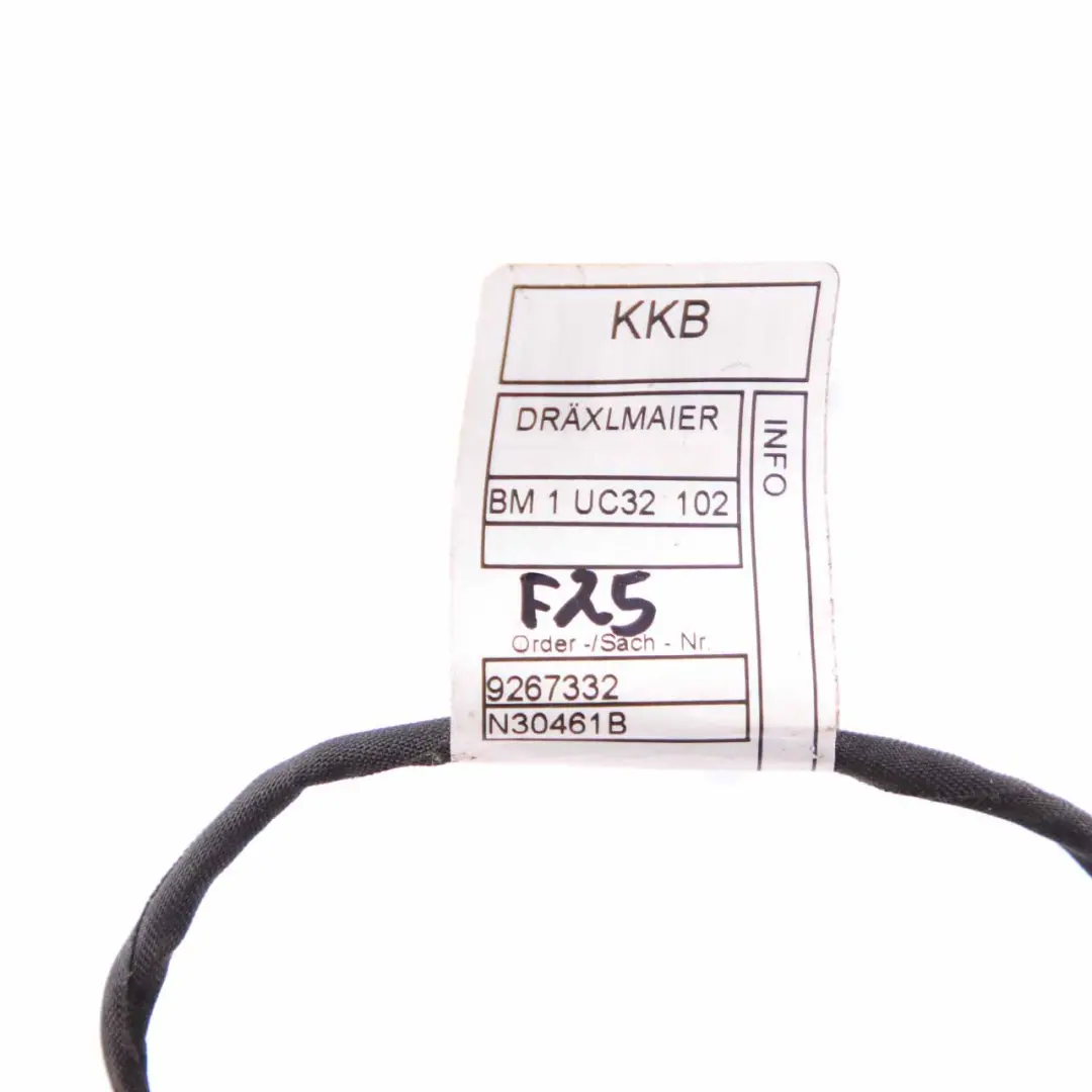 Wiring Loom Cable Seat Front Left Right N/O/S to BMW X3 F25 with Part number 9267332 BMW X3 F25 Wiring Loom Cable Seat Front Left Right N/O/S - SKU 9267332 - Part number 9267332