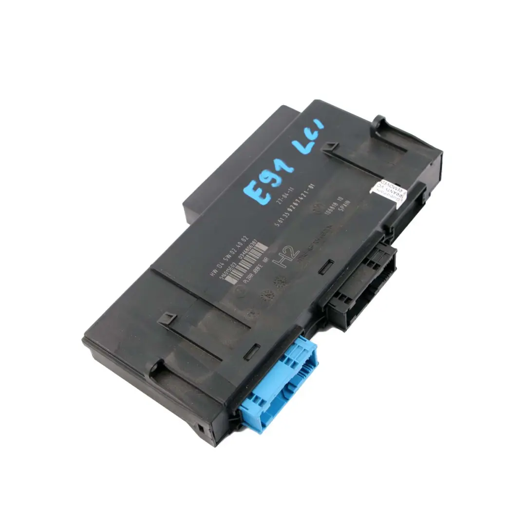 ECU Body Control Module M Junction Box PL2RR JBBFE IIIR to BMW E91 LCI with Part number 9267421 BMW E91 LCI ECU Body Control Module M Junction Box PL2RR JBBFE IIIR - SKU 9267421 - Part number 9267421