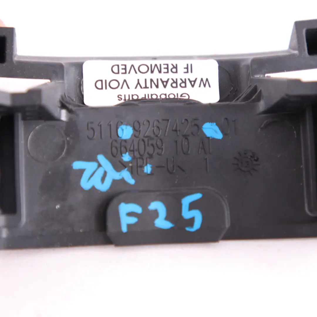 Rückspiegel Windschutzscheibe Innenraum Kabelführung Cover für BMW X3 F25 mit Teilenummer 9267425 BMW X3 F25 Rückspiegel Windschutzscheibe Innenraum Kabelführung Cover - SKU 9267425 - Teilenummer 9267425