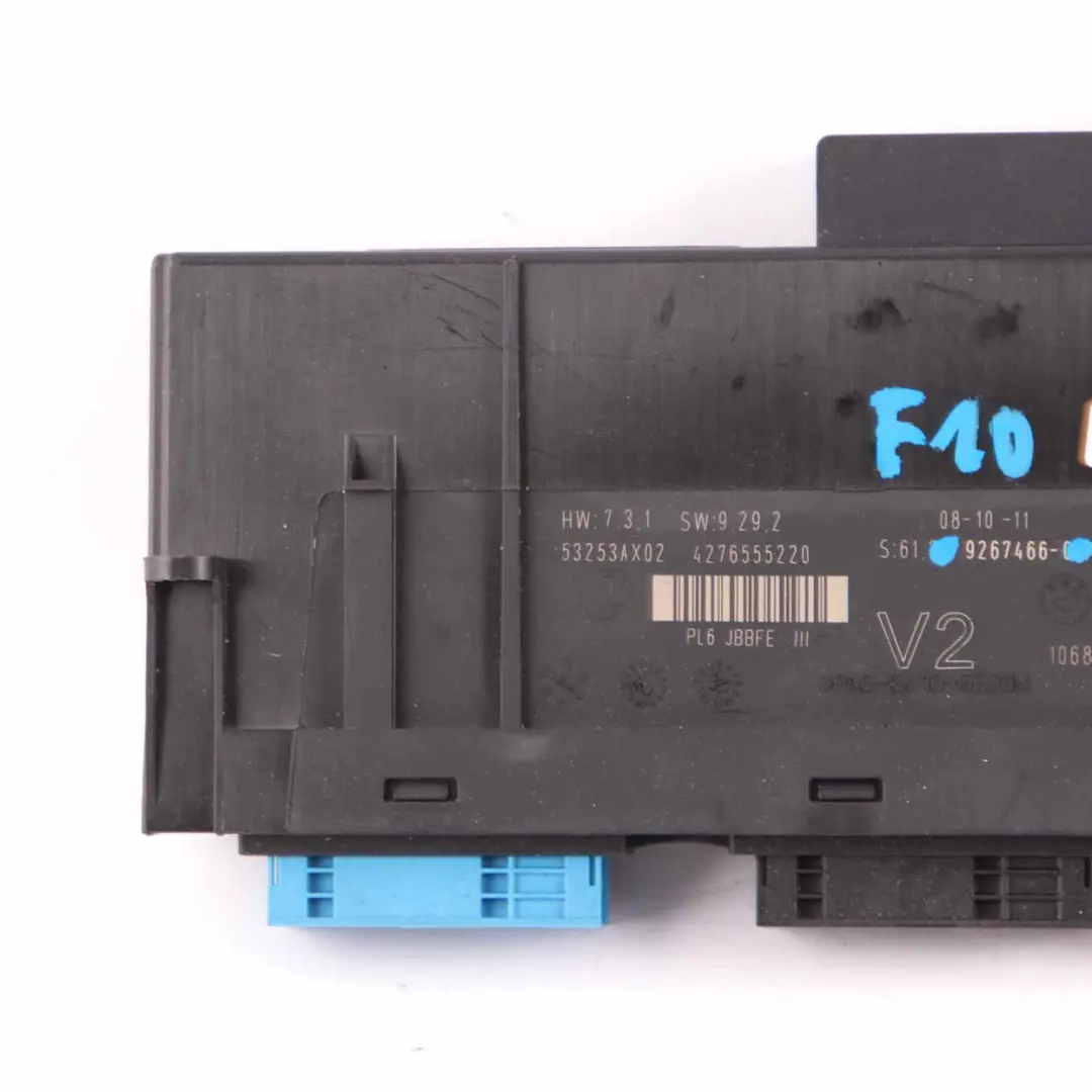 Body Control Module Junction Box V2 PL2 JBBFE III Lear ECU to BMW F10 with Part number 9267466 BMW F10 Body Control Module Junction Box V2 PL2 JBBFE III Lear ECU - SKU 9267466 - Part number 9267466