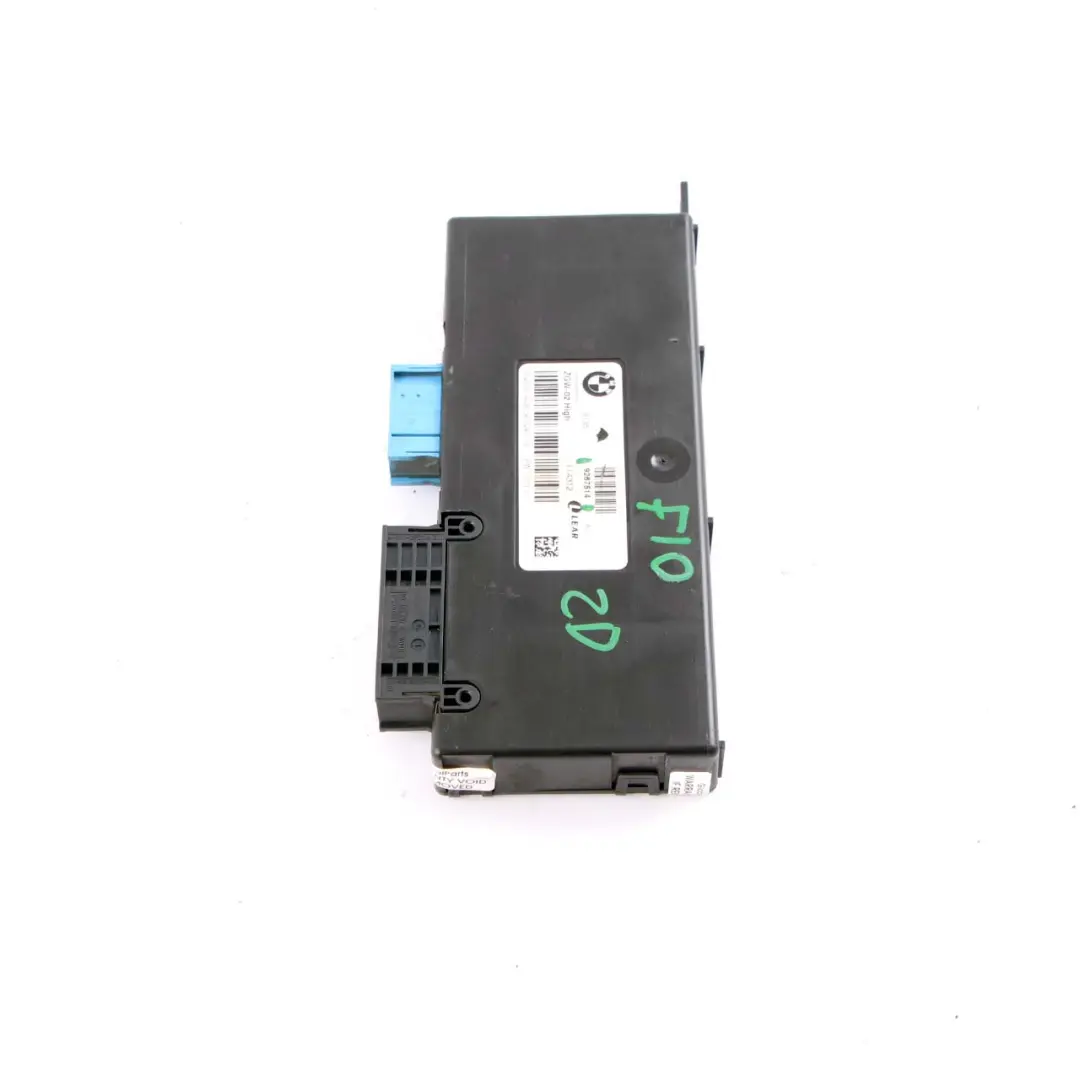 BMW F10 F11 Central Gateway Módulo ECU Unidad Control Lear ZGW-02 Alta - SKU 9267514 - Número de pieza 9267514