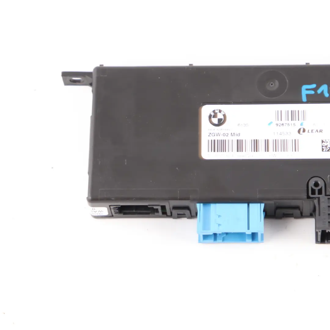  Módulo Gateway BMW F10 F11 Módulo Central Unidad De Control Lear ZGW-02 9266409 - SKU 9267515 - Número de pieza 9267515