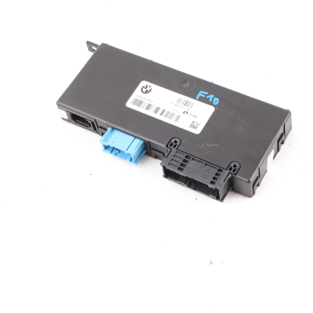 Gateway Modul BMW F10 F11 Zentralmodul Steuergerät Lear ZGW-02 ECU für mit Teilenummer 9267515 Gateway Modul BMW F10 F11 Zentralmodul Steuergerät Lear ZGW-02 ECU - SKU 9267515 - Teilenummer 9267515