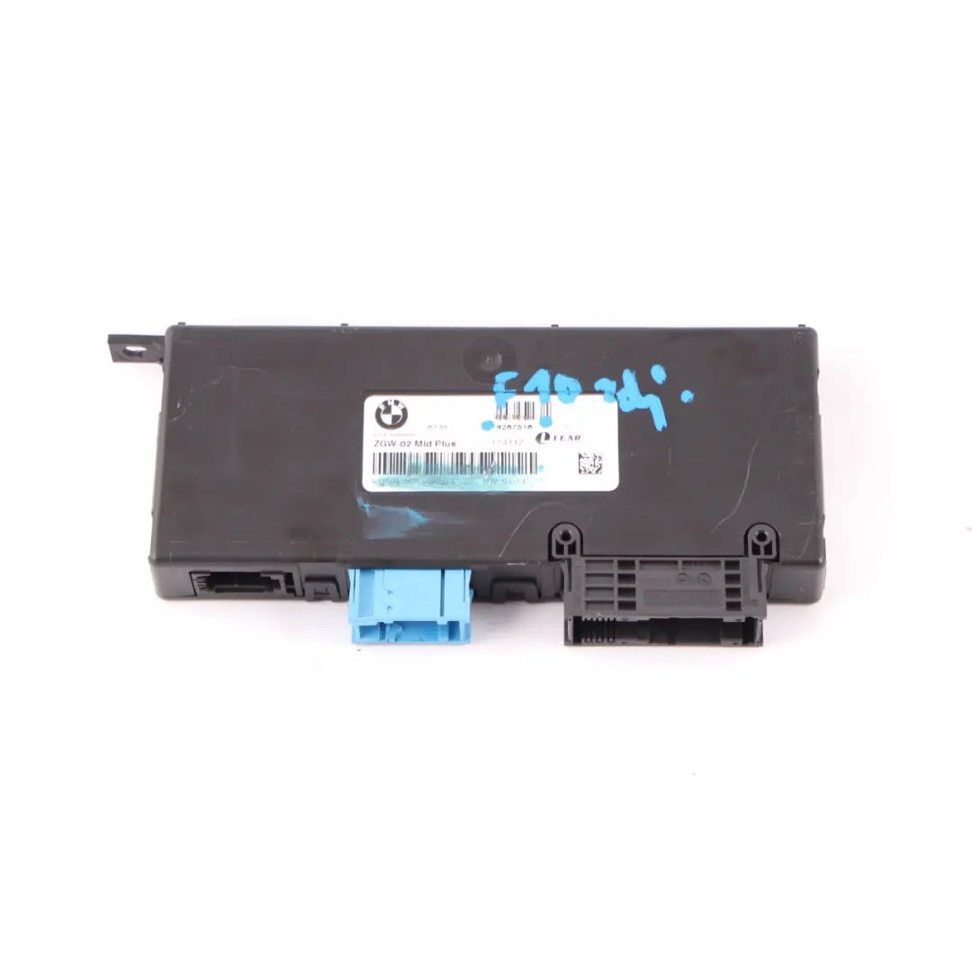 Central Gateway Module Control Unit Lear ZGW-02 MID Plus BMW F10 - SKU 9267516 - Part number 9267516