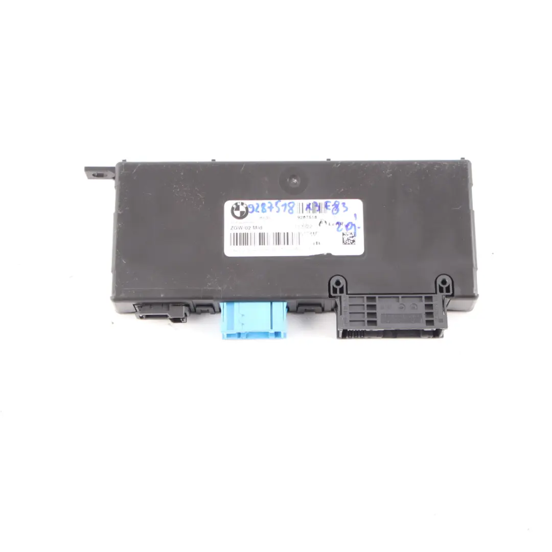 Central Gateway Module Control Unit Lear ZGW-02 Mid to BMW X3 F25 with Part number 9267518 BMW X3 F25 Central Gateway Module Control Unit Lear ZGW-02 Mid - SKU 9267518 - Part number 9267518