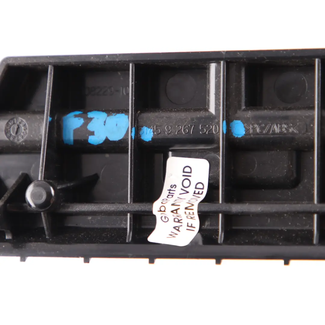 BMW F30 F31 F32 Cendrier rabattable Compartiment de garniture - SKU 9267520 - Numéro de pièce 9267520
