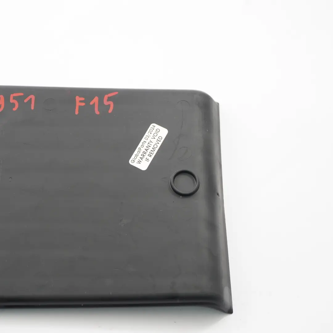 Tapis d'accoudoir BMW F15 F16 Accoudoir Console Centrale Caoutchouc pour à propos du numéro de pièce 9267951 Tapis d'accoudoir BMW F15 F16 Accoudoir Console Centrale Caoutchouc - SKU 9267951 - Numéro de pièce 9267951