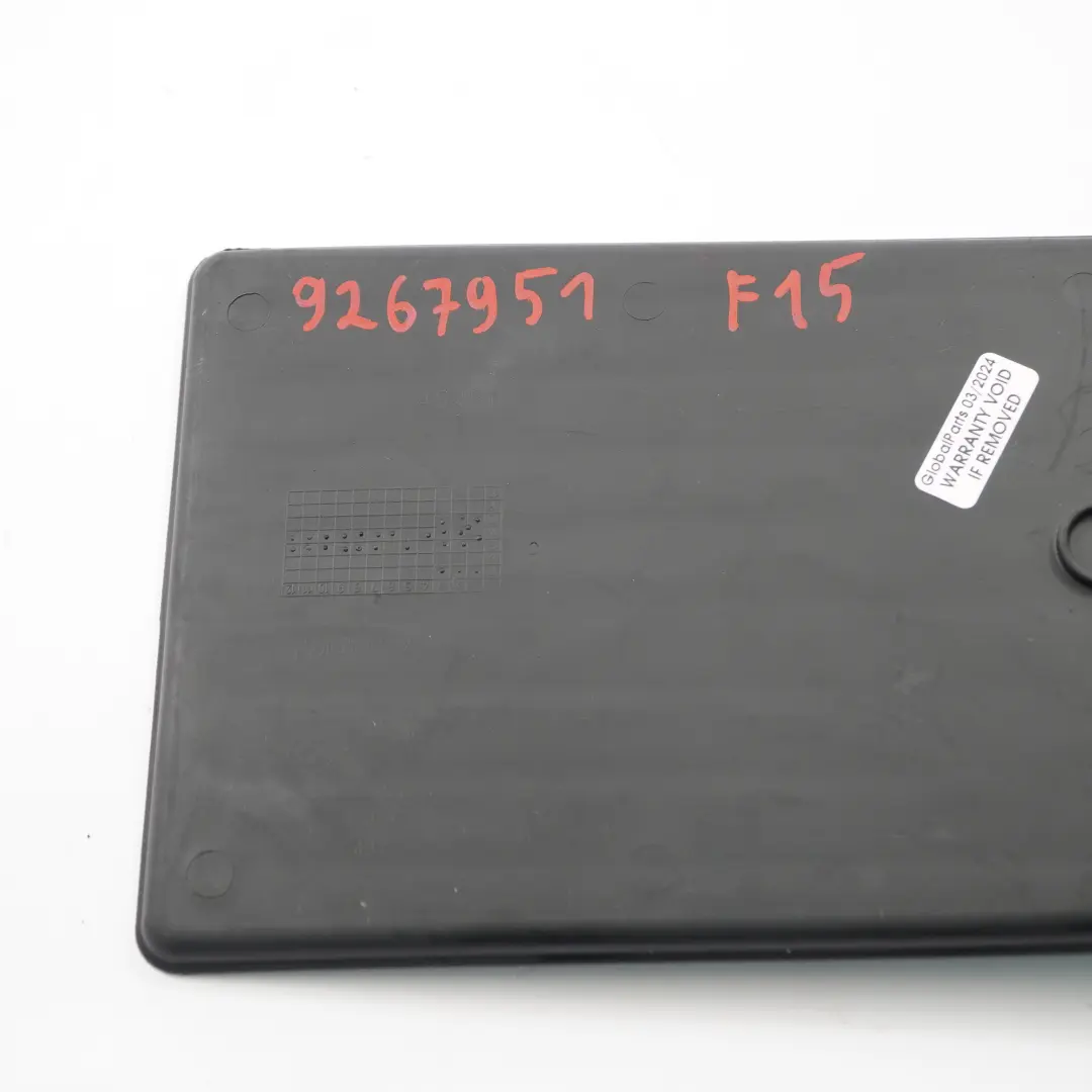  Armrest Insert BMW F15 F16 Arm Rest Centre Console Storage Rubber Mat - SKU 9267951 - Part number 9267951